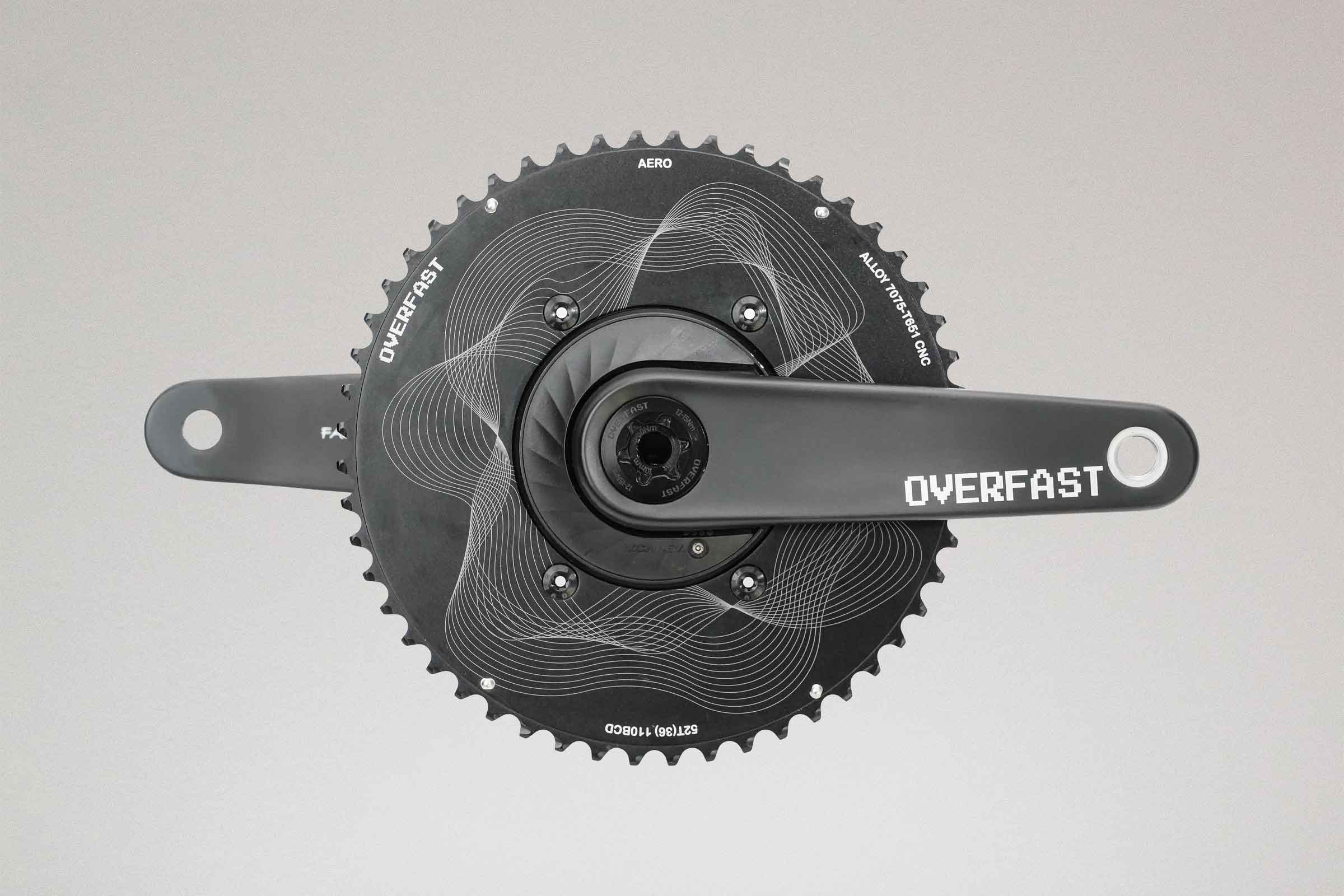 OVERFAST Light Carbon Power Meter Crankset