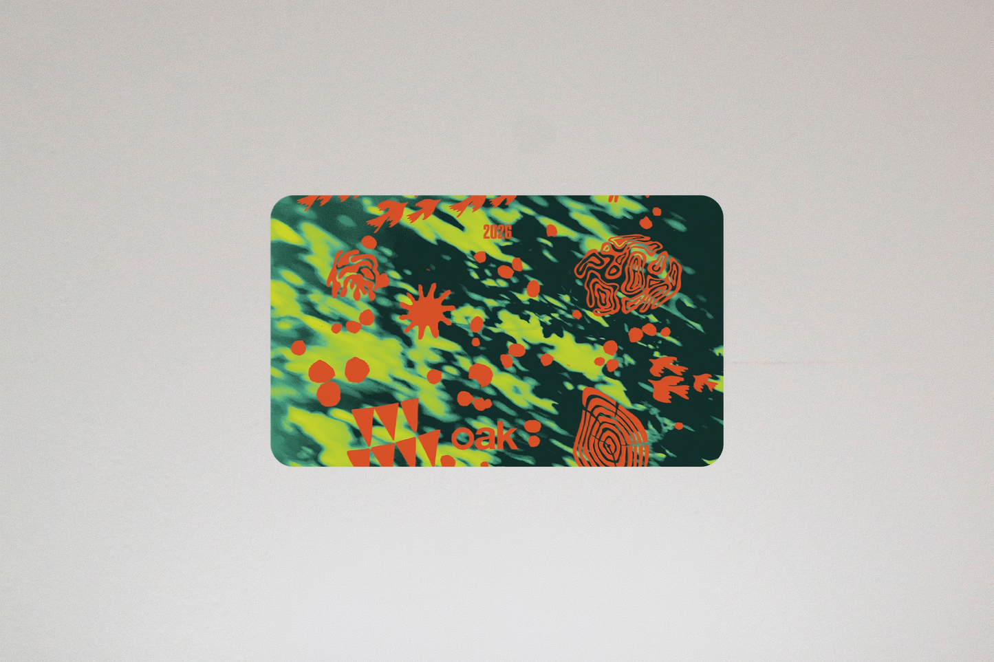 Oak gift card